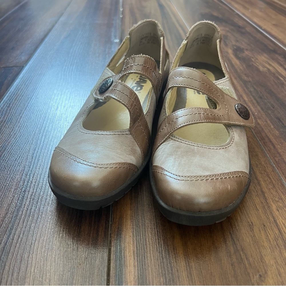 Suave Leather Mary Jane Shoes – Size EU 40 – Made in Portugal - Picture 5 of 10
